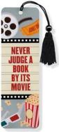 Never Judge a Book by Its Movie Beaded Bookmark edito da Peter Pauper Press