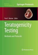Teratogenicity Testing edito da Humana Press