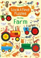 LOOK AND FIND PUZZLES ON THE FARM di Kirsteen Robson edito da USBORNE