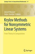 Krylov Methods for Nonsymmetric Linear Systems di Jurjen Duintjer Tebbens, Gérard Meurant edito da Springer International Publishing