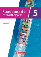 Fundamente der Mathematik 5. Schuljahr. Sachsen-Anhalt - Schulbuch edito da Cornelsen Verlag GmbH
