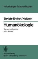 Humanökologie di A. H. Ehrlich, P. R. Ehrlich, J. P. Holdren edito da Springer Berlin Heidelberg