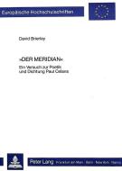 Der Meridian di David Brierley edito da Lang, Peter GmbH