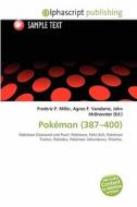Pokemon (387-400) edito da Betascript Publishing