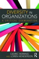 Diversity in Organizations di Cedric Herring edito da Routledge
