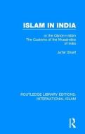 Islam in India di Ja'far Sharif edito da Taylor & Francis Ltd