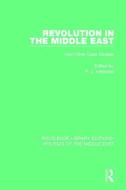 Revolution In The Middle East edito da Taylor & Francis Ltd