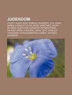 Judendom: Profet, Gudstj Nst, Kabbala, K di K. Lla Wikipedia edito da Books LLC, Wiki Series