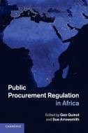 Public Procurement Regulation in Africa edito da Cambridge University Press
