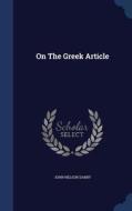 On The Greek Article di John Nelson Darby edito da Sagwan Press
