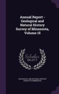 Annual Report - Geological And Natural History Survey Of Minnesota, Volume 15 edito da Palala Press