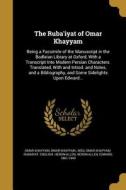 RUBAIYAT OF OMAR KHAYYAM di Omar Khayyam edito da WENTWORTH PR