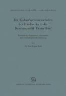 Die Einkaufsgenossenschaften des Handwerks in der Bundesrepublik Deutschland di Hans-Jürgen Brink edito da VS Verlag für Sozialwissenschaften