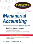 Schaum's Outline of Managerial Accounting di Jae K. Shim, Joel Siegel edito da MCGRAW HILL BOOK CO