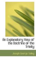 An Explanatory View Of The Doctrine Of The Trinity di Joseph George Tolley edito da Bibliolife
