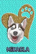 Husky Life Mikaela: College Ruled Composition Book Diary Lined Journal Blue di Frosty Love edito da INDEPENDENTLY PUBLISHED