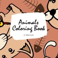 Animals Coloring Book for Children (8.5x8.5 Coloring Book / Activity Book) di Sheba Blake edito da Sheba Blake Publishing