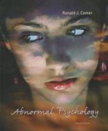 Abnormal Psychology & Psychportal Access Card di Ronald J. Comer edito da Worth Publishers