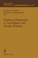 Nonlinear Phenomena in Atmospheric and Oceanic Sciences edito da Springer New York