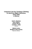 Computers and the Teaching of Writing in American Higher Education, 1979-1994 di Gail Hawisher, Paul Leblanc, Charles Moran edito da Praeger