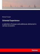 Oriental Experience di Richard Temple edito da hansebooks