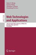 Web Technologies and Applications edito da Springer-Verlag GmbH