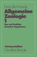 Allgemeine Zoologie di Hans-Ulrich Koecke edito da Vieweg+Teubner Verlag