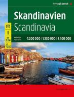 Skandinavien, Autoatlas 1:200.000 - 1:400.000, freytag & berndt edito da Freytag + Berndt