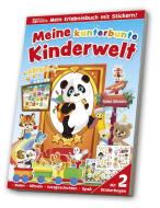 Stickerspaßbuch Kunterbunte Kinderwelt edito da Media Verlagsgesellschaft