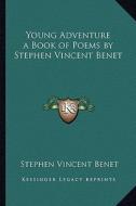 Young Adventure a Book of Poems by Stephen Vincent Benet di Stephen Vincent Benet edito da Kessinger Publishing