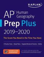 AP HUMAN GEOGRAPHY 2019 di Kaplan Test Prep edito da Kaplan Publishing (S&S)