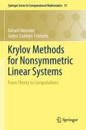 Krylov Methods for Nonsymmetric Linear Systems di Jurjen Duintjer Tebbens, Gérard Meurant edito da Springer International Publishing