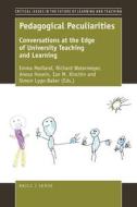 Cifl Pedagogical Peculiarities: Conversations at the Edge of University Teaching and Learning edito da SENSE PUBL