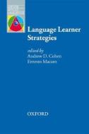 Language Learner Strategies: 30 Years Of Research And Practice di Andrew D. Cohen, Ernesto Macaro edito da Oxford University Press