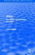 Plato di John Niemeyer Findlay edito da Taylor & Francis Ltd