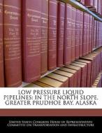 Low Pressure Liquid Pipelines: In The North Slope, Greater Prudhoe Bay, Alaska edito da Bibliogov