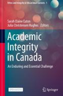 Academic Integrity In Canada edito da Springer Nature Switzerland AG