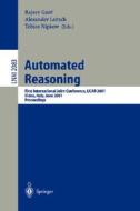 Automated Reasoning di R. Gore, A. Leitsch, T. Nipkow edito da Springer Berlin Heidelberg