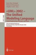 UML 2002 - The Unified Modeling Language: Model Engineering, Concepts, and Tools di J. M. Jezequel, H. Hussman, Stephen Cook edito da Springer Berlin Heidelberg