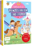 Ausmalen to go: Prinzessinnen und Pferde - mit 400 Glanz-Stickern edito da Edition Michael Fischer