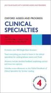 Oxford Assess And Progress: Clinical Specialties di Luci Etheridge, Henry Collier edito da Oxford University Press