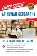 Ap(r) Human Geography Crash Course, for the New 2020 Exam, Book + Online di Christian Sawyer edito da RES & EDUCATION ASSN