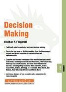 Decision Making di Stephen P. Fitzgerald edito da Capstone
