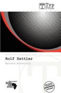 Rolf Sattler edito da Crypt Publishing