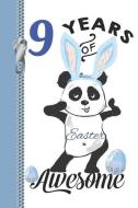 Nine Years of Easter Awesome: Festive Panda Sketchbook Writing Journal Combo Book di Writing Addict edito da INDEPENDENTLY PUBLISHED