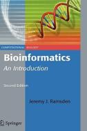 Bioinformatics di Jeremy Ramsden edito da Springer London Ltd