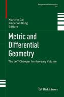 Metric and Differential Geometry edito da Springer Basel AG