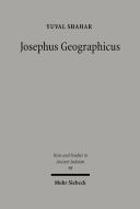 Josephus Geographicus di Yuval Shahar edito da Mohr Siebeck GmbH & Co. K