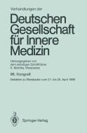 Verhandlungen der Deutschen Gesellschaft für Innere Medizin di Klaus Miehlke edito da Springer Berlin Heidelberg