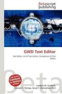 Gwd Text Editor edito da Betascript Publishing